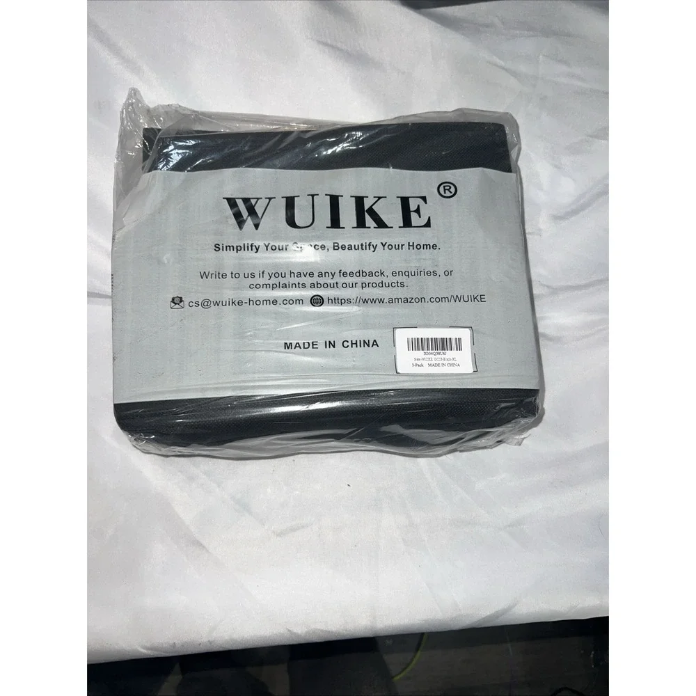 Decorative Storage Baskets for Closet,‎ 3-Pack, Large